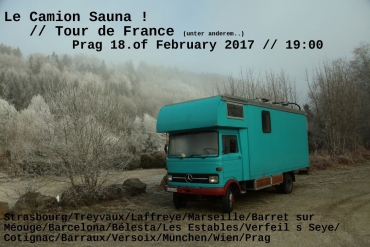 Master of sauna- Jerome and his camion!